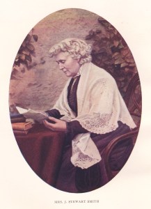 Jane Stewart Smith, undated photgraph, possibly taken by her husband, who was a leading figure in the Edinburgh Photographic Society for many years.