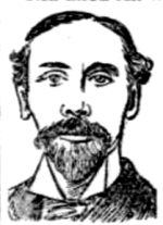 Whaley Bouchier Nutt - sketch published after his death in 1895