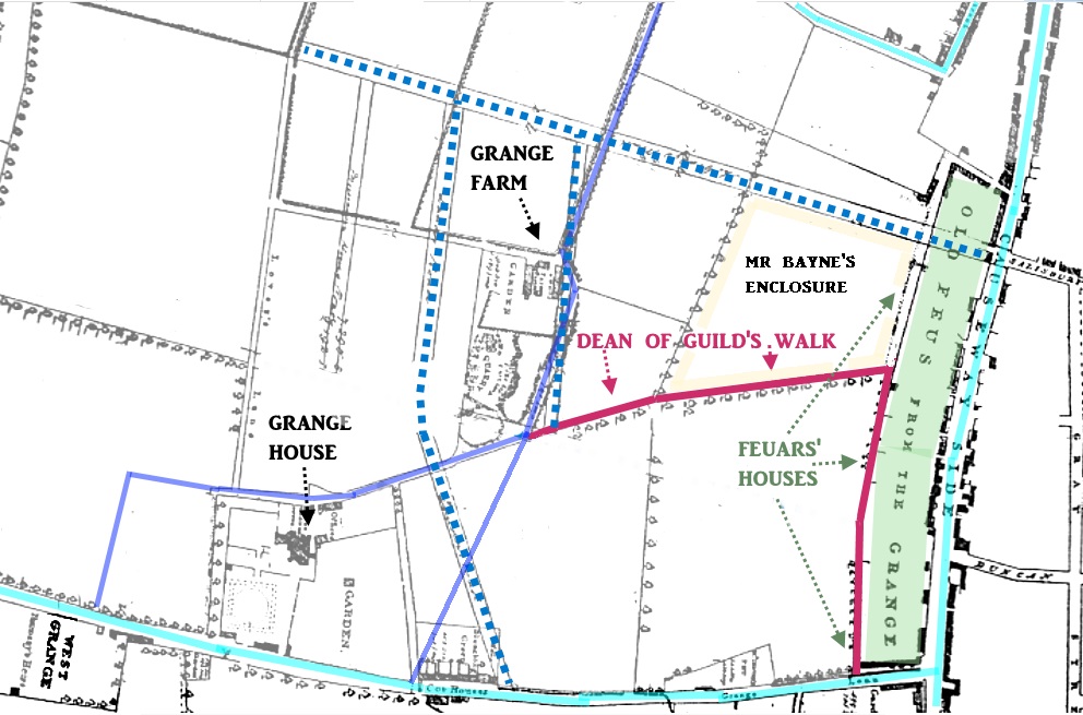 Grangegateside map