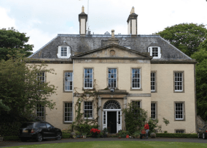 Drylaw House today, 180 years after John Mackenzie was gardener there.