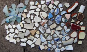 pottery shards